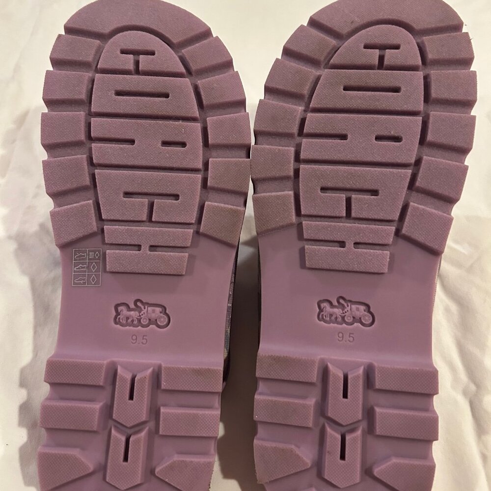 Coach Two Band Sport Slide With Floral Print - EUC - Picture 9 of 9